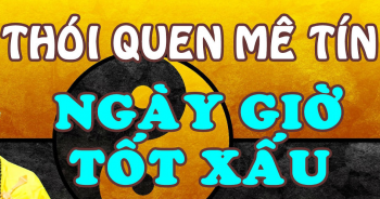 Khái niệm về giờ tốt và giờ xấu